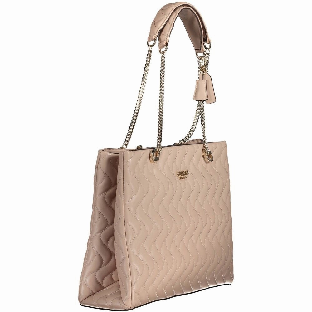 Guess Jeans Pink Polyethylene Women's Handbag