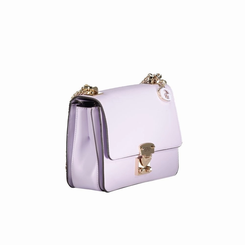 Guess Jeans Purple Polyethylene Women's Handbag
