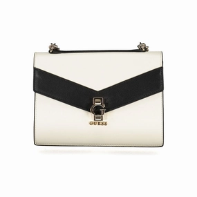 Guess Jeans White Polyethylene Handbag