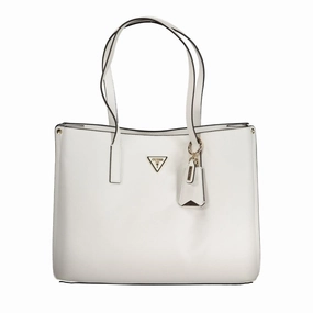 Guess Jeans White Polyethylene Women's Handbag