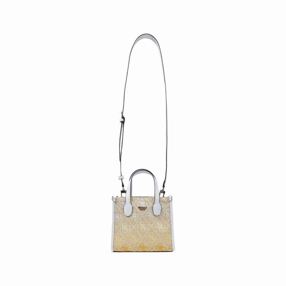 Guess White Polypropylene Handbag