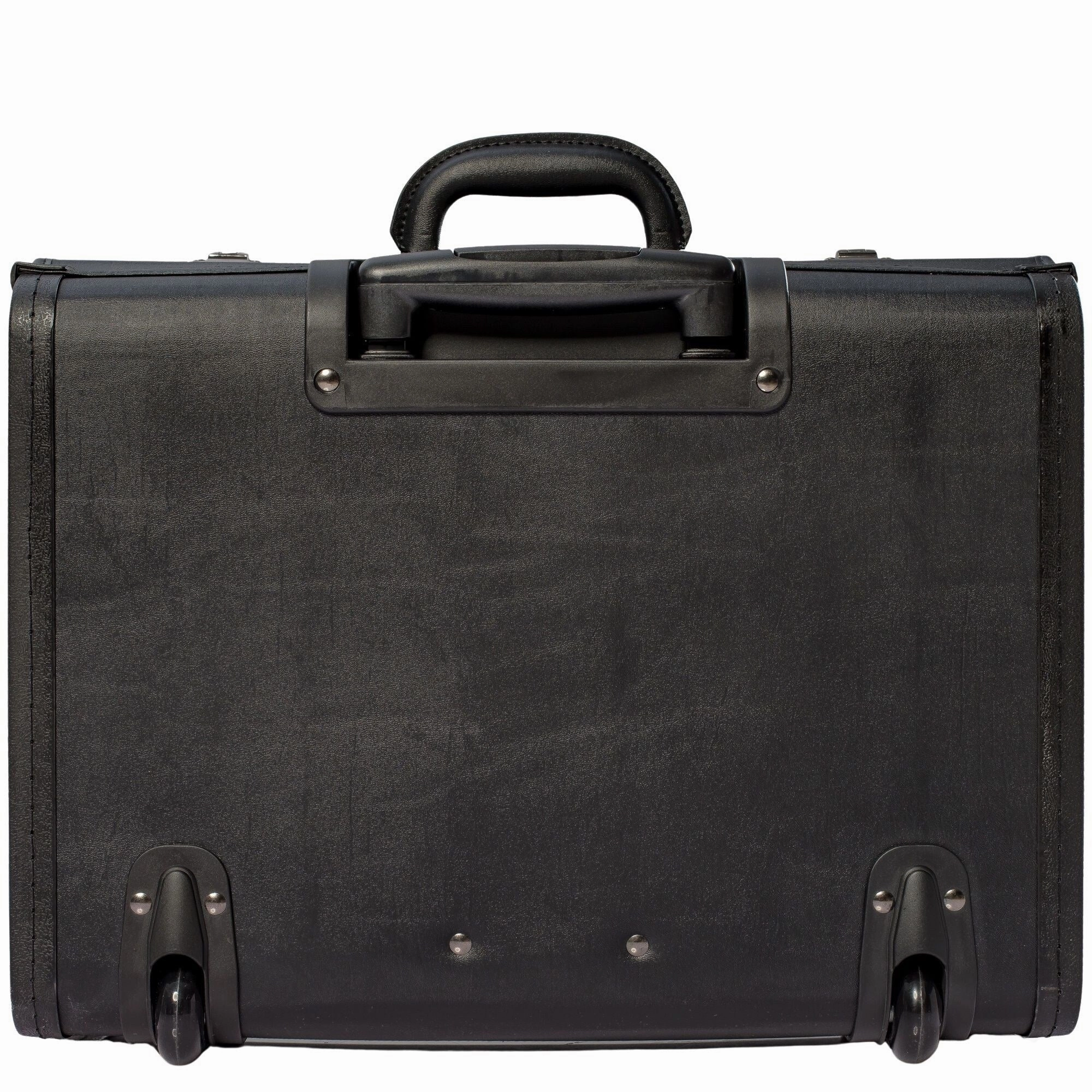 Hammer Anvil 19 Wheeled Briefcase Rolling Case Sales Sample Pilot Lawyer Attache - One Size