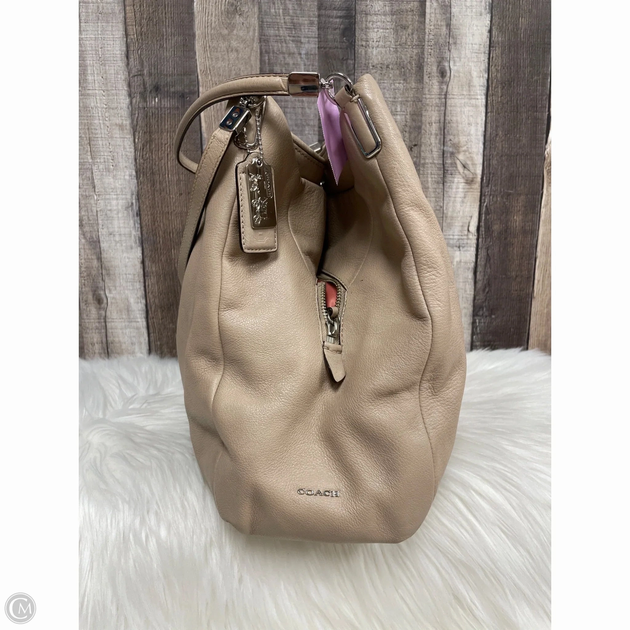 Handbag Designer By Coach, Size: Large