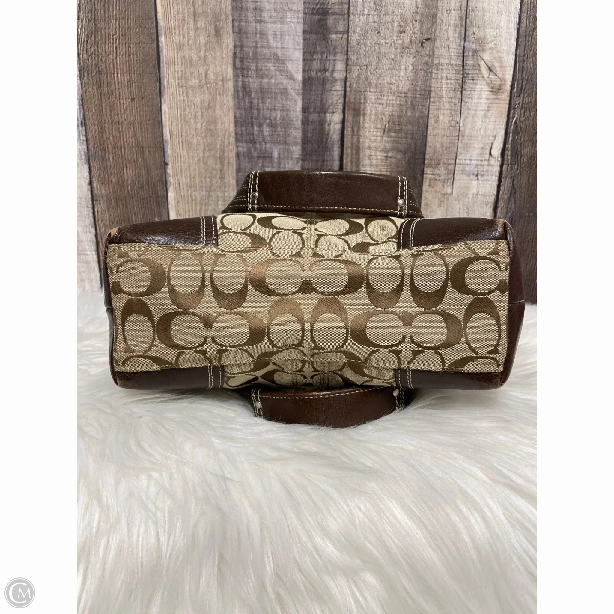 Handbag Designer By Coach, Size: Medium