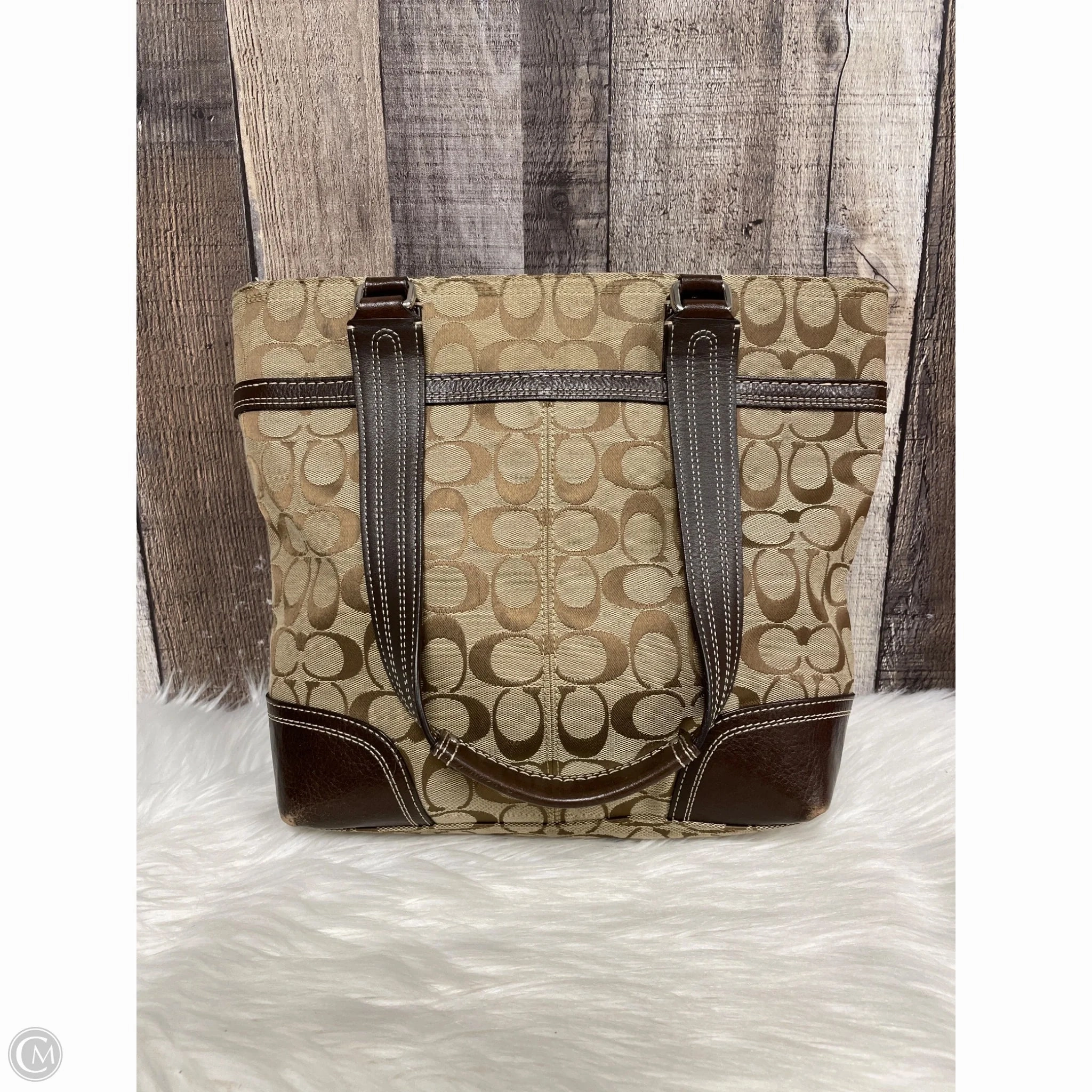 Handbag Designer By Coach, Size: Medium