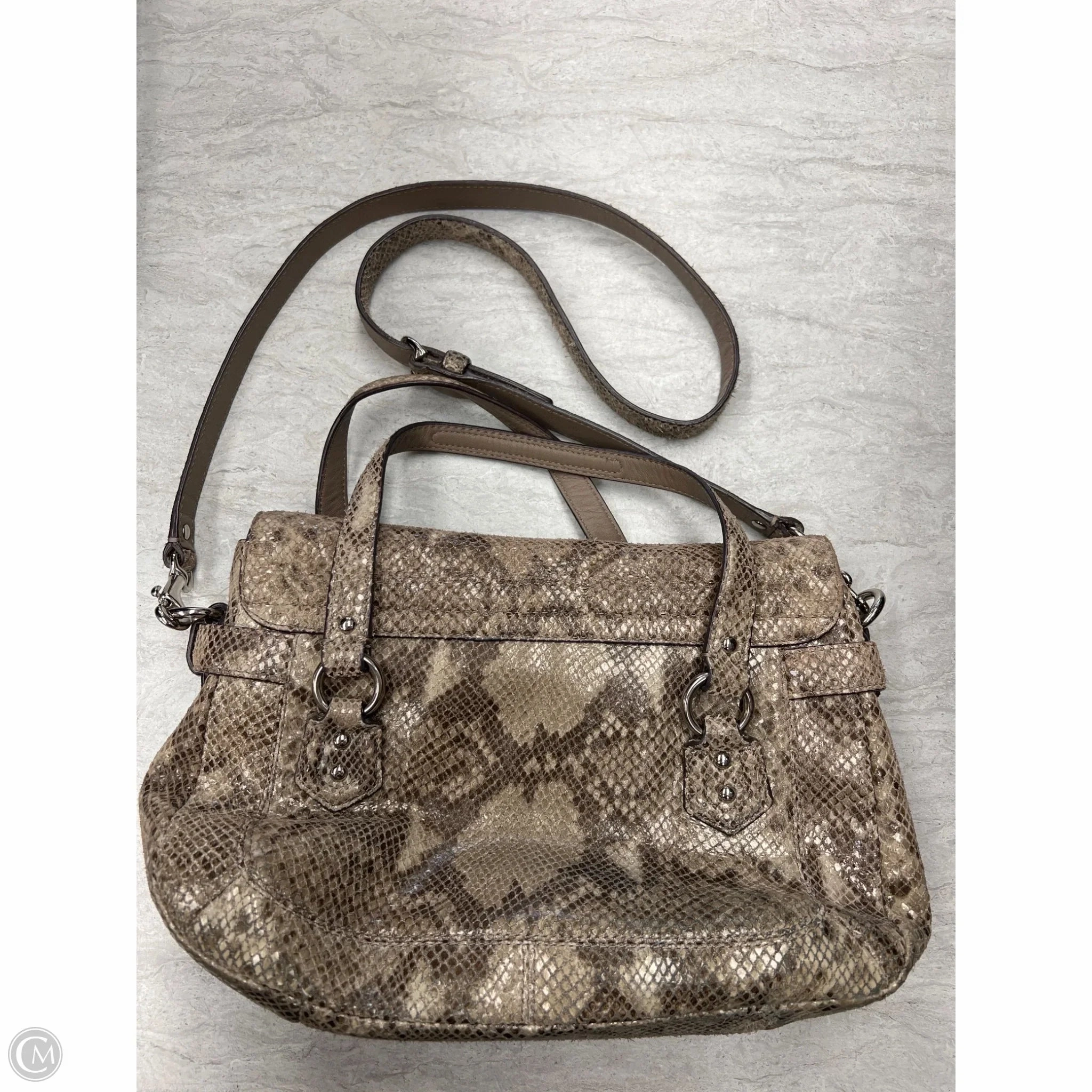 Handbag Designer By Coach, Size: Medium
