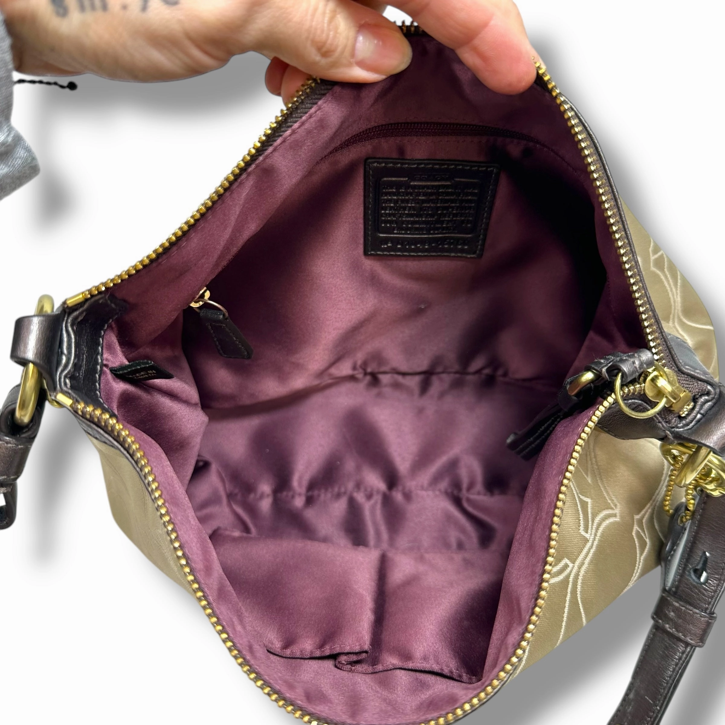 Handbag Designer By Coach, Size: Medium
