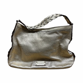 Handbag Designer By Kate Spade In Gold, Size:Medium