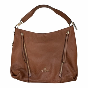 Handbag Designer By Michael Kors In Brown, Size:Large