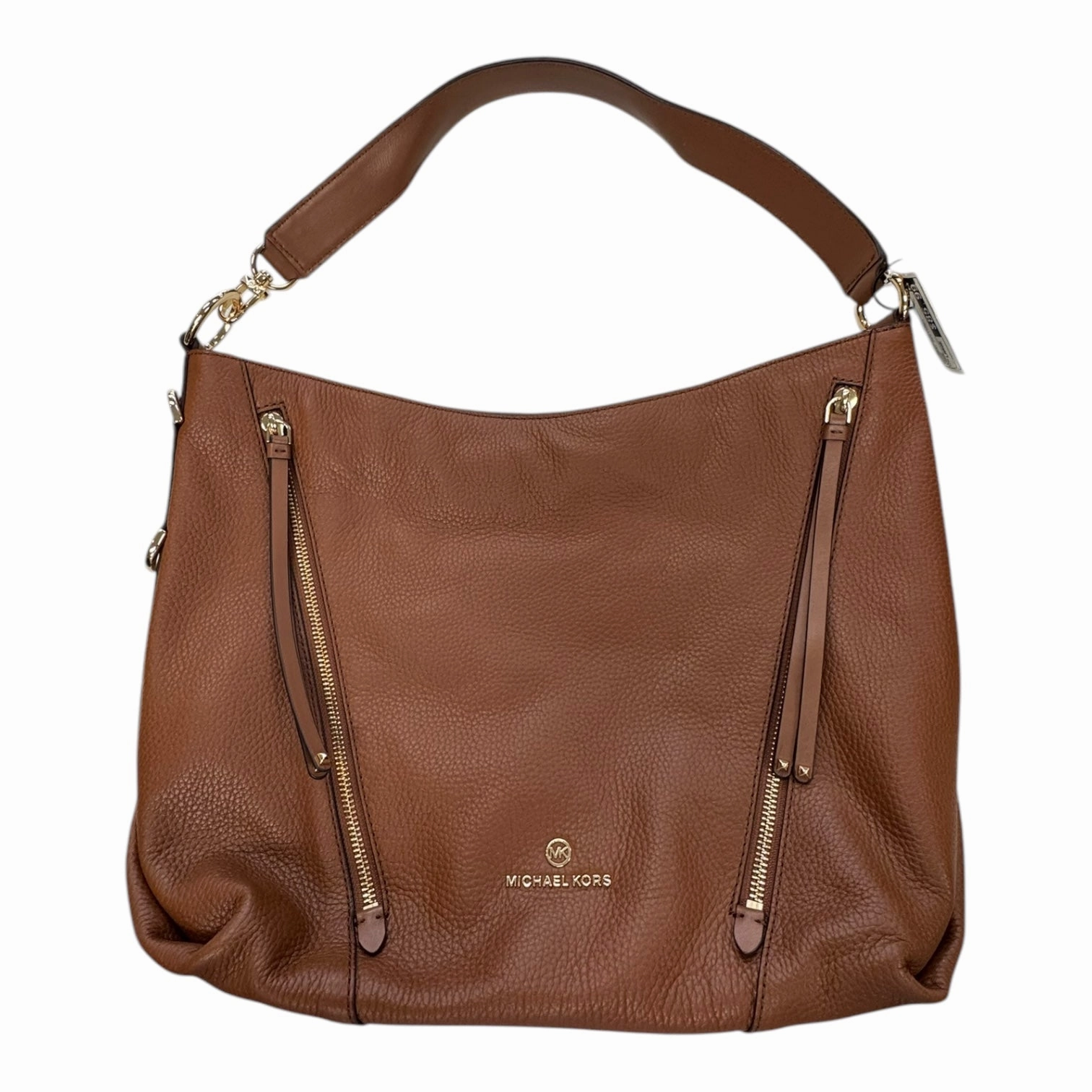 Handbag Designer By Michael Kors In Brown, Size:Large