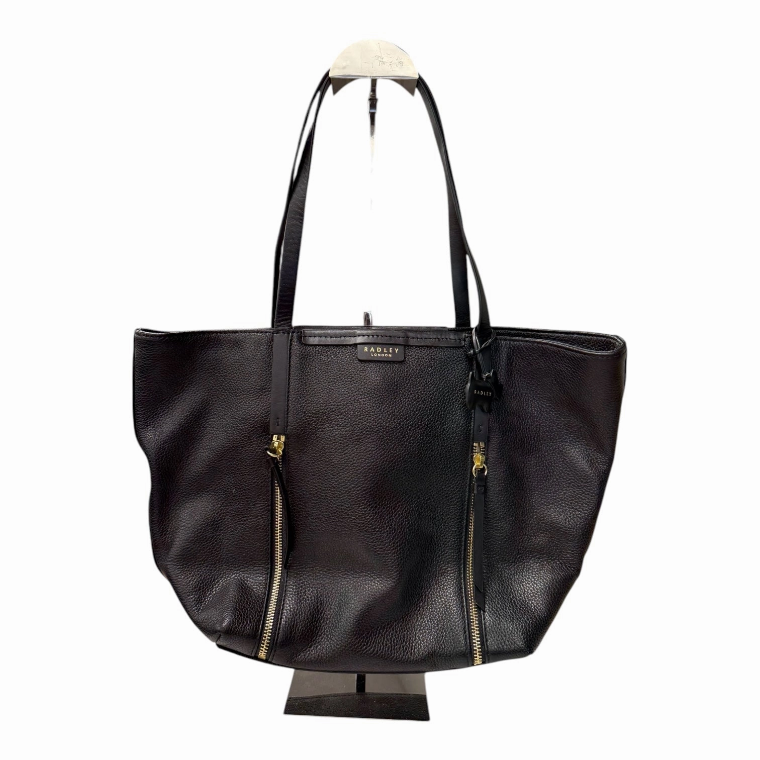 Handbag Designer By Radley London In Black, Size:Large