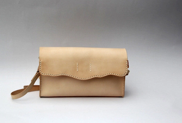 Handmade custom leather crossbody Satchel bag shoulder bag for women girl lady