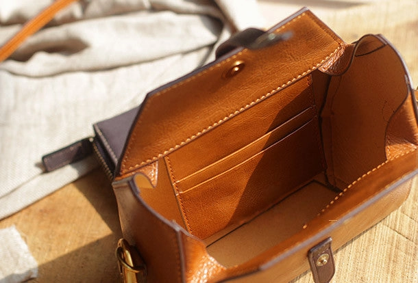 Handmade Leather bag for women leather shoulder bag crossbody bag