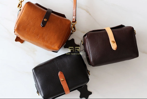 Handmade Leather bag for women leather shoulder bag crossbody bag