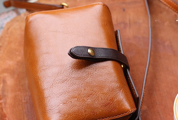 Handmade Leather bag for women leather shoulder bag crossbody bag