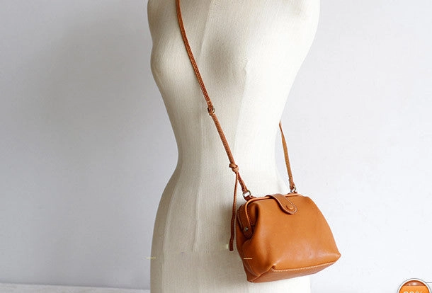 Handmade Leather phone bag for women leather shoulder bag crossbody bag