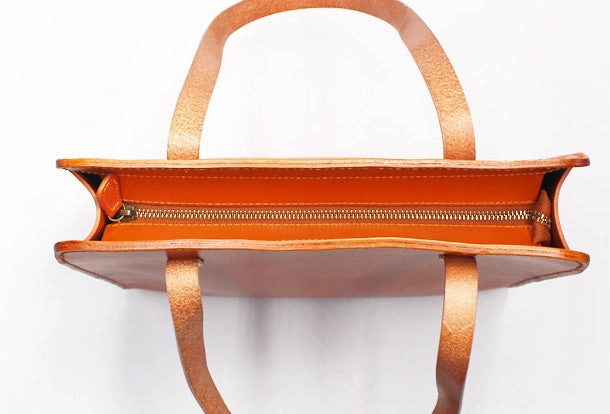 Handmade Leather Tote Purse Handbag Shoulder Bag Large for Women Leather Shopper Bag