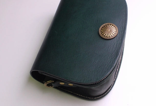Handmade Leather Womens Saddle bag Shoulder bag leather crossbody bags for women