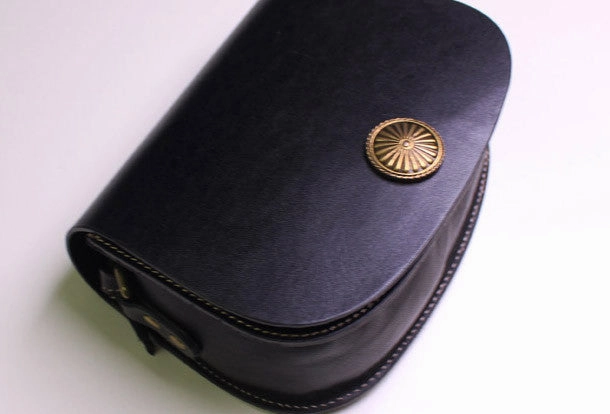 Handmade Leather Womens Saddle bag Shoulder bag leather crossbody bags for women