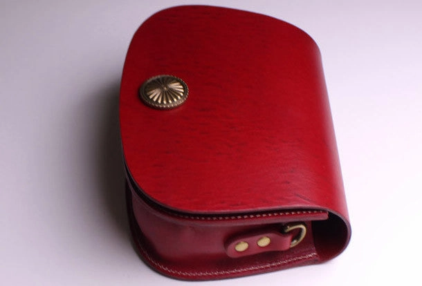 Handmade Leather Womens Saddle bag Shoulder bag leather crossbody bags for women