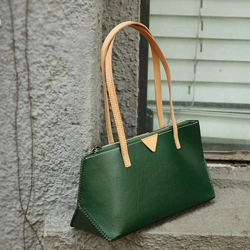 Handmade Vintage Womens Red Leather Handbags Unique Leather Womens Shoulder Purse