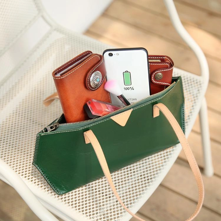 Handmade Vintage Womens Red Leather Handbags Unique Leather Womens Shoulder Purse