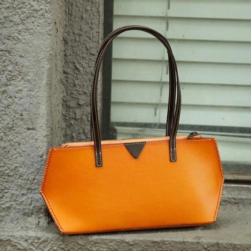 Handmade Vintage Womens Red Leather Handbags Unique Leather Womens Shoulder Purse