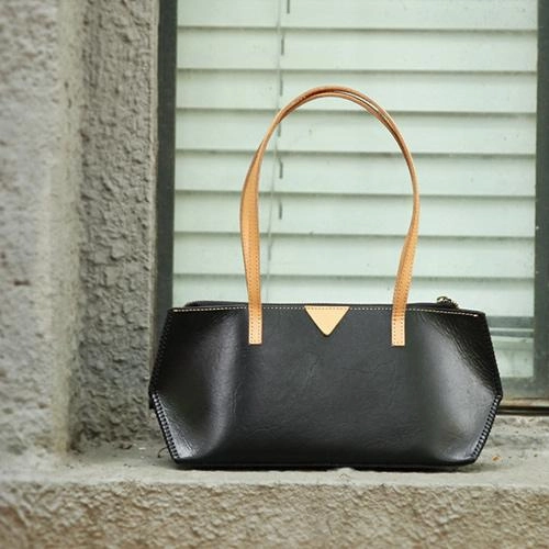 Handmade Vintage Womens Red Leather Handbags Unique Leather Womens Shoulder Purse