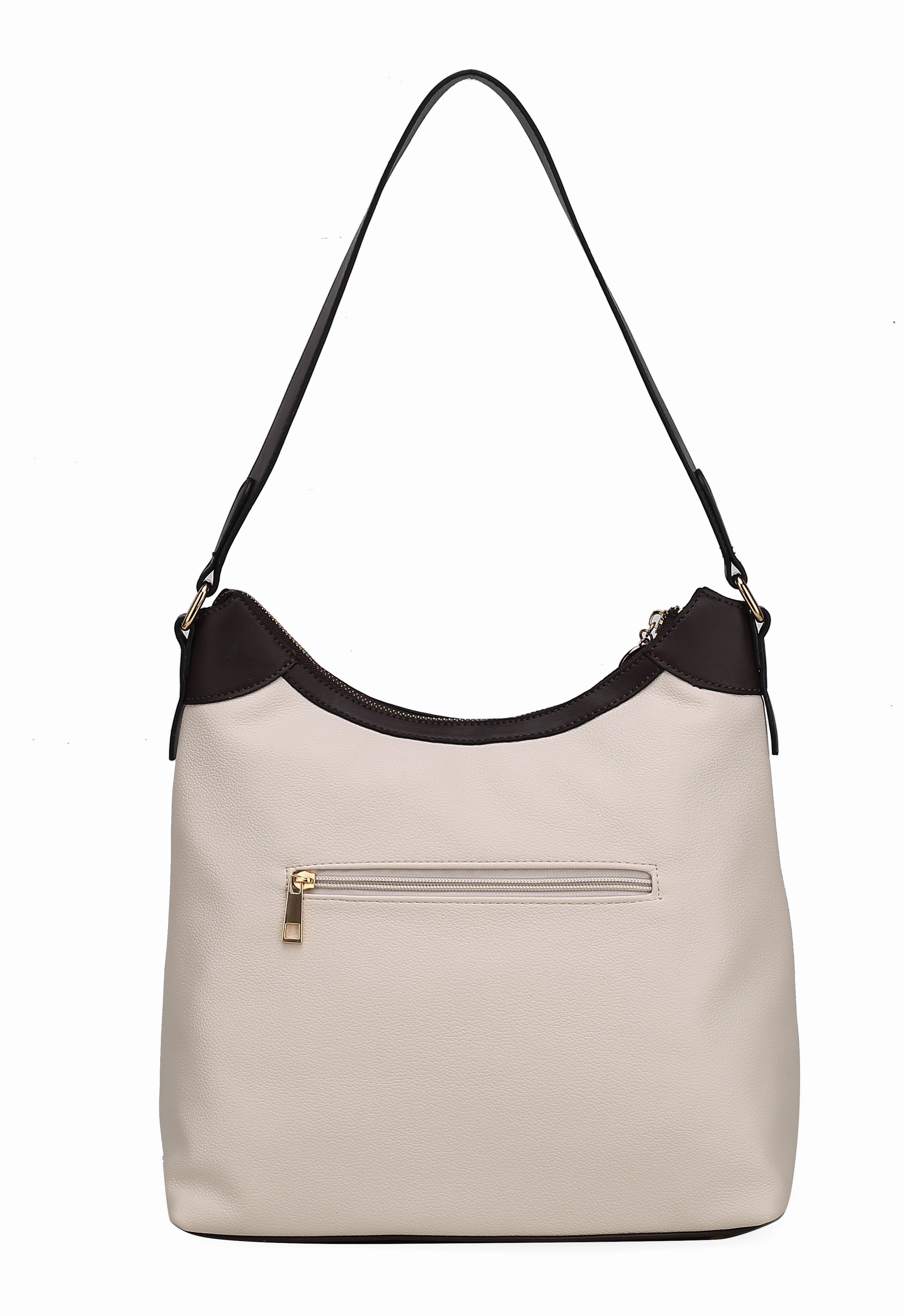 Harper Vegan Color Block Leather Womens Shoulder Bag