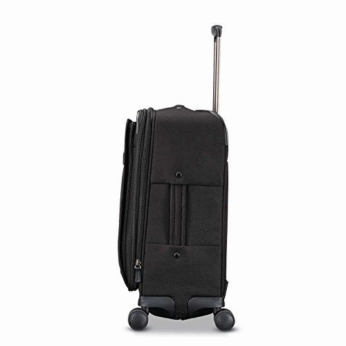 Hartmann Century Global Carry On Expandable Spinner Carry-On Luggage, Basalt Black