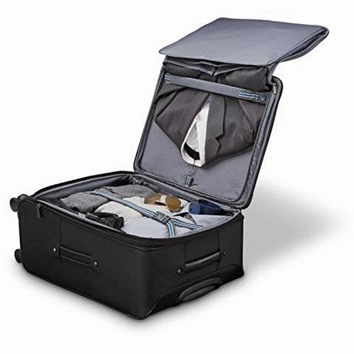 Hartmann Century Global Carry On Expandable Spinner Carry-On Luggage, Basalt Black