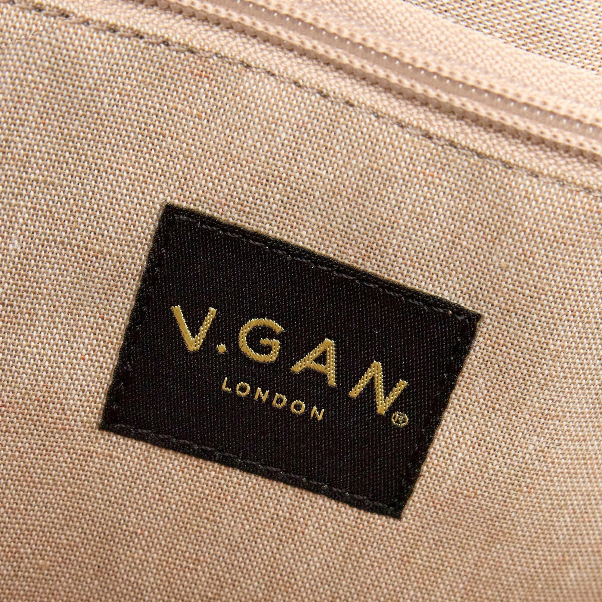 Hazel Vegan Leather Tote Bag Shoulder Bag | Tan