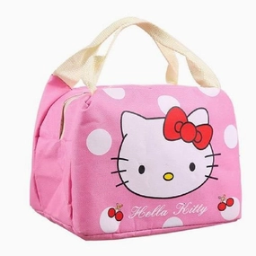 Hello Kitty Thermal Picnic Cooler Insulated Portable Lunch Box Bag Travel