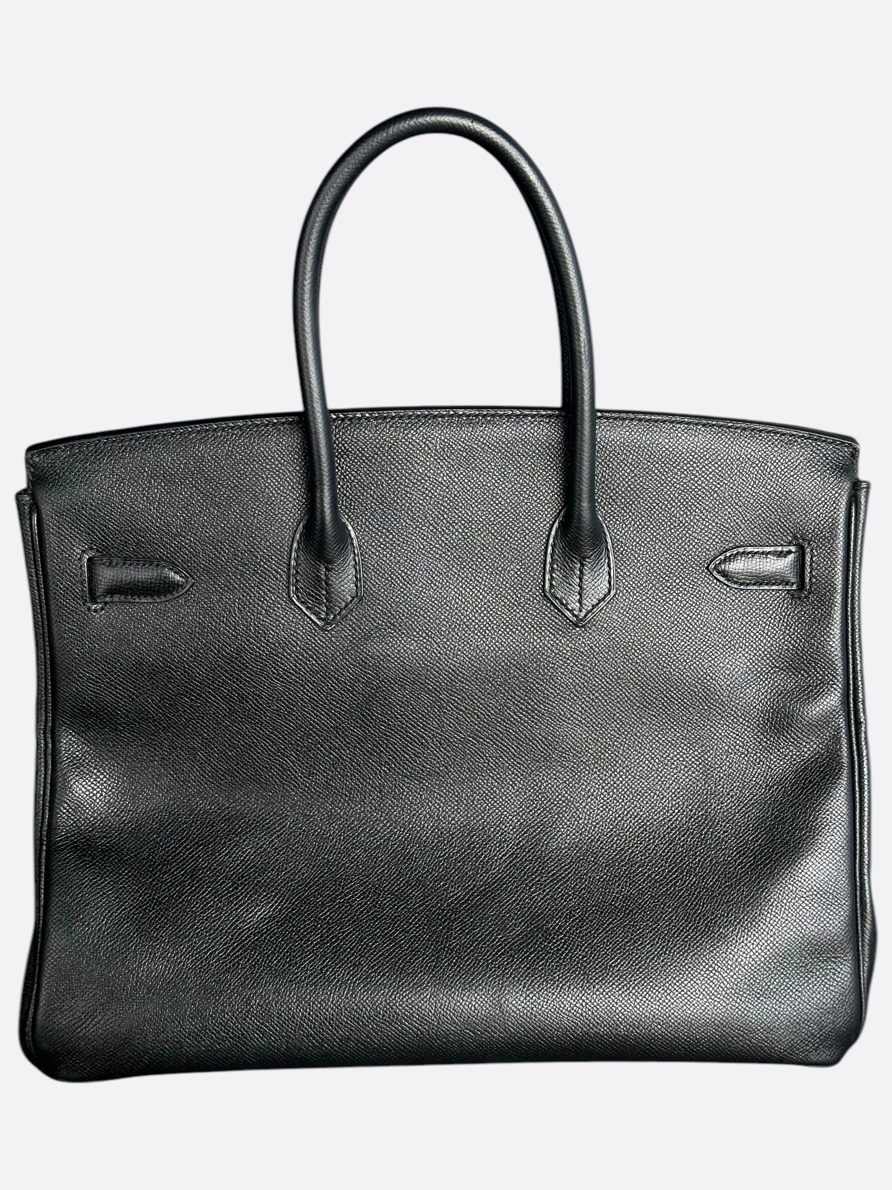Hermes Black Epsom Birkin 35