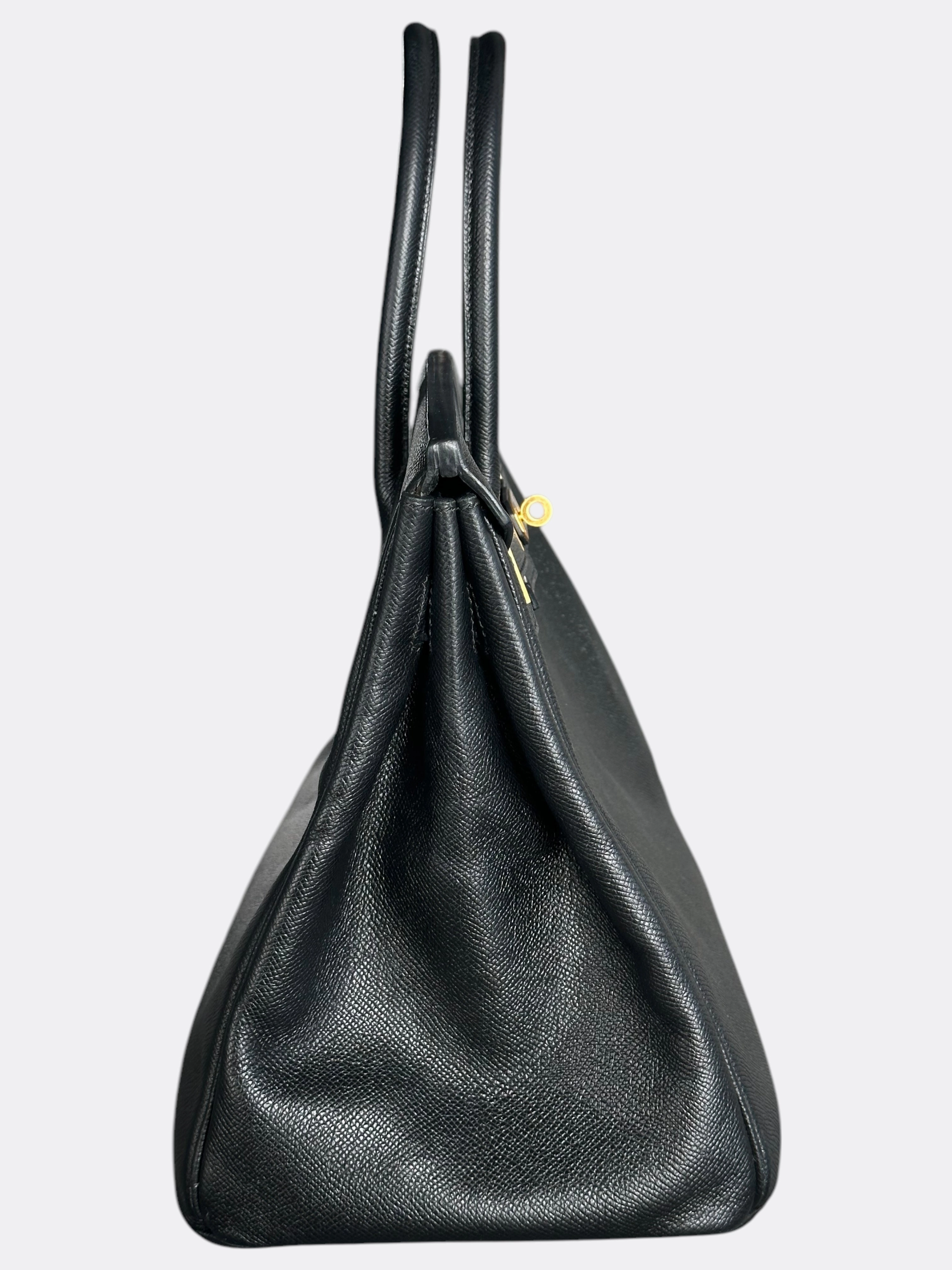 Hermes Black Epsom Birkin 35