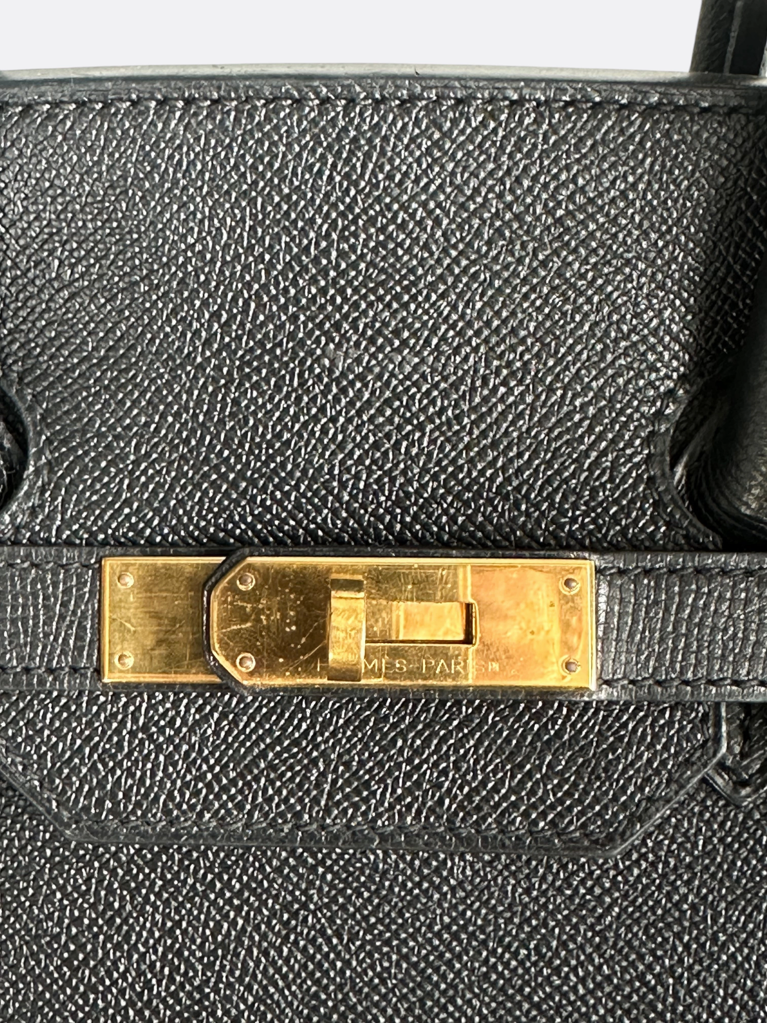 Hermes Black Epsom Birkin 35