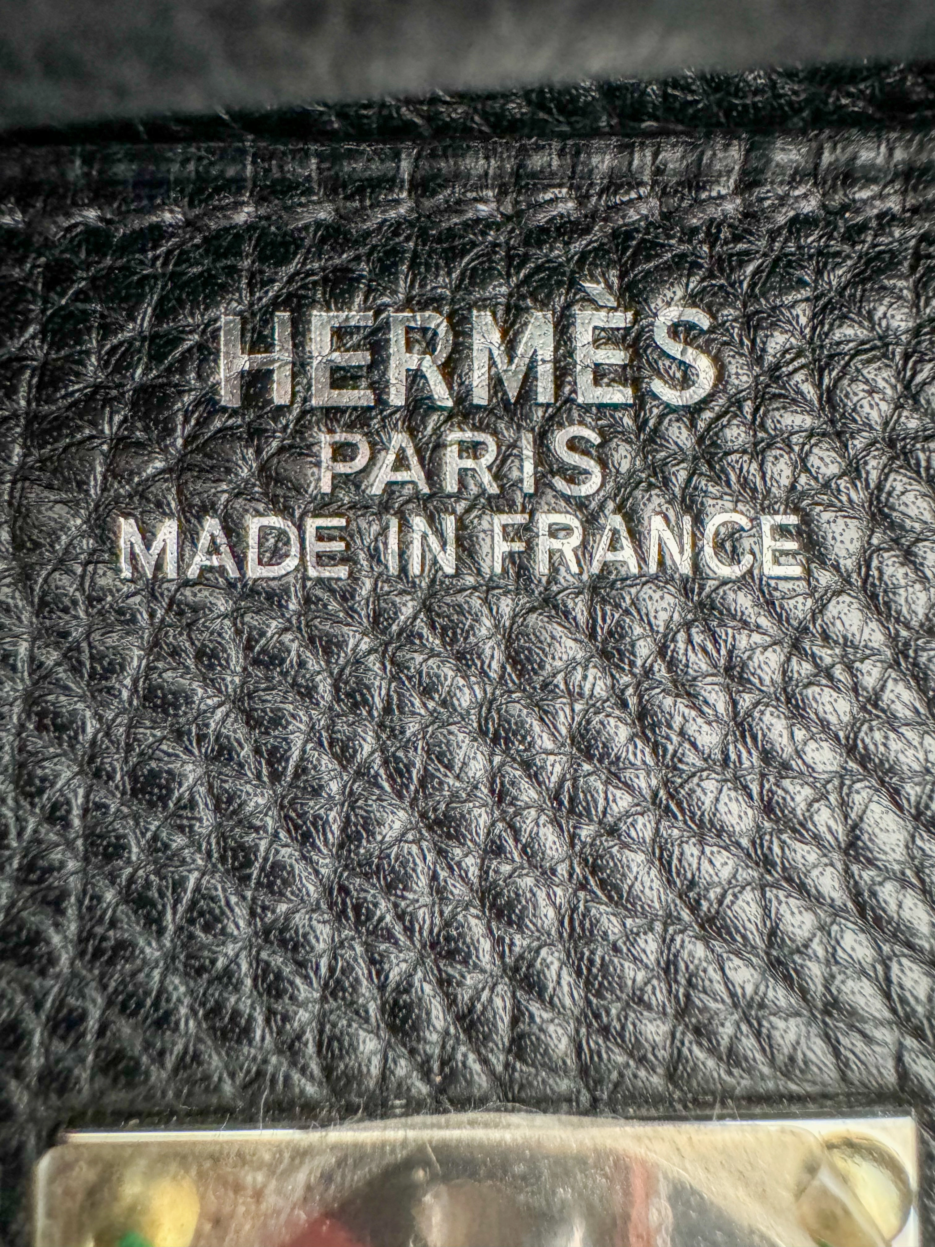 Hermes Black Epsom Birkin 50