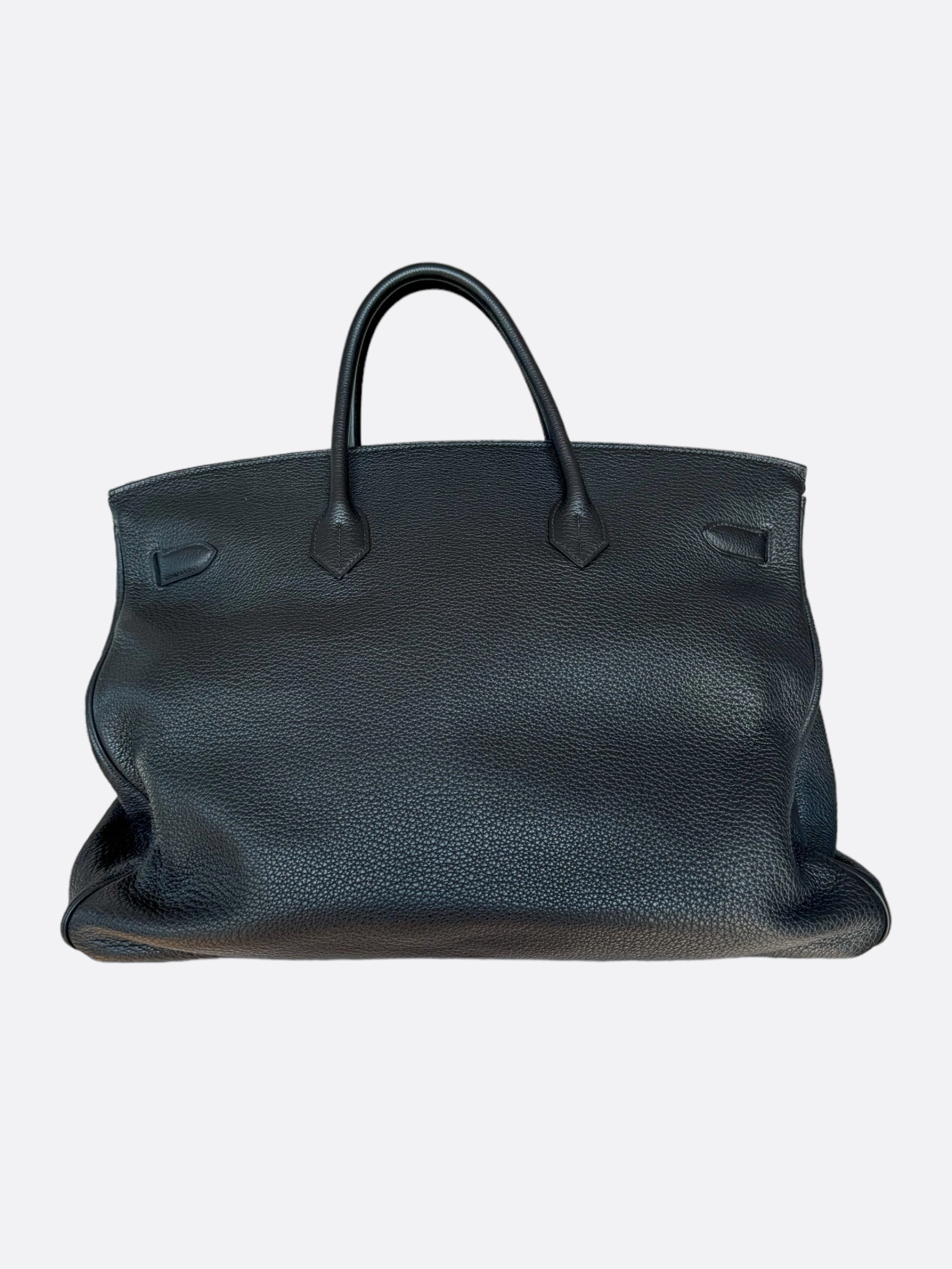 Hermes Black Epsom Birkin 50