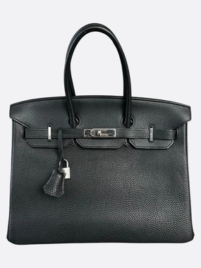 Hermes Black Togo Birkin 35