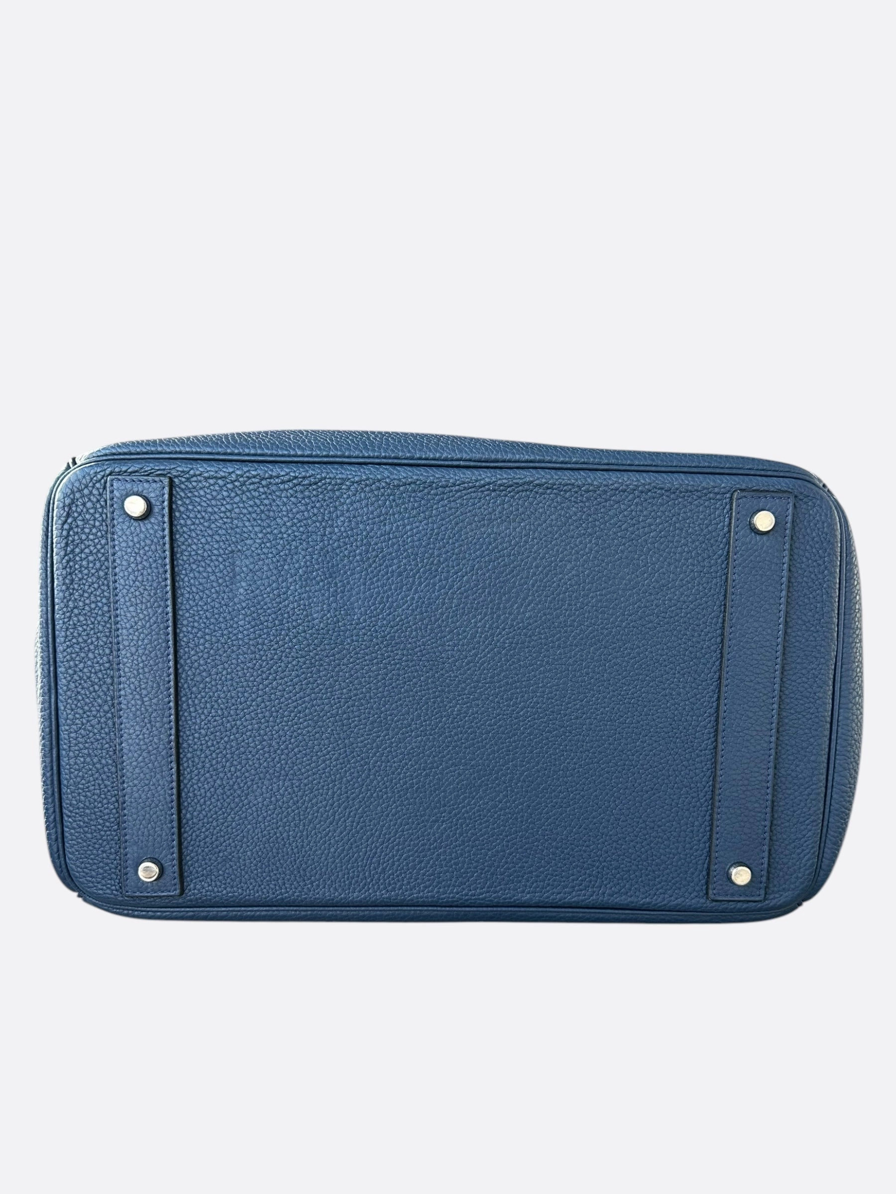 Hermes Blue Agate Togo HAC Birkin 40