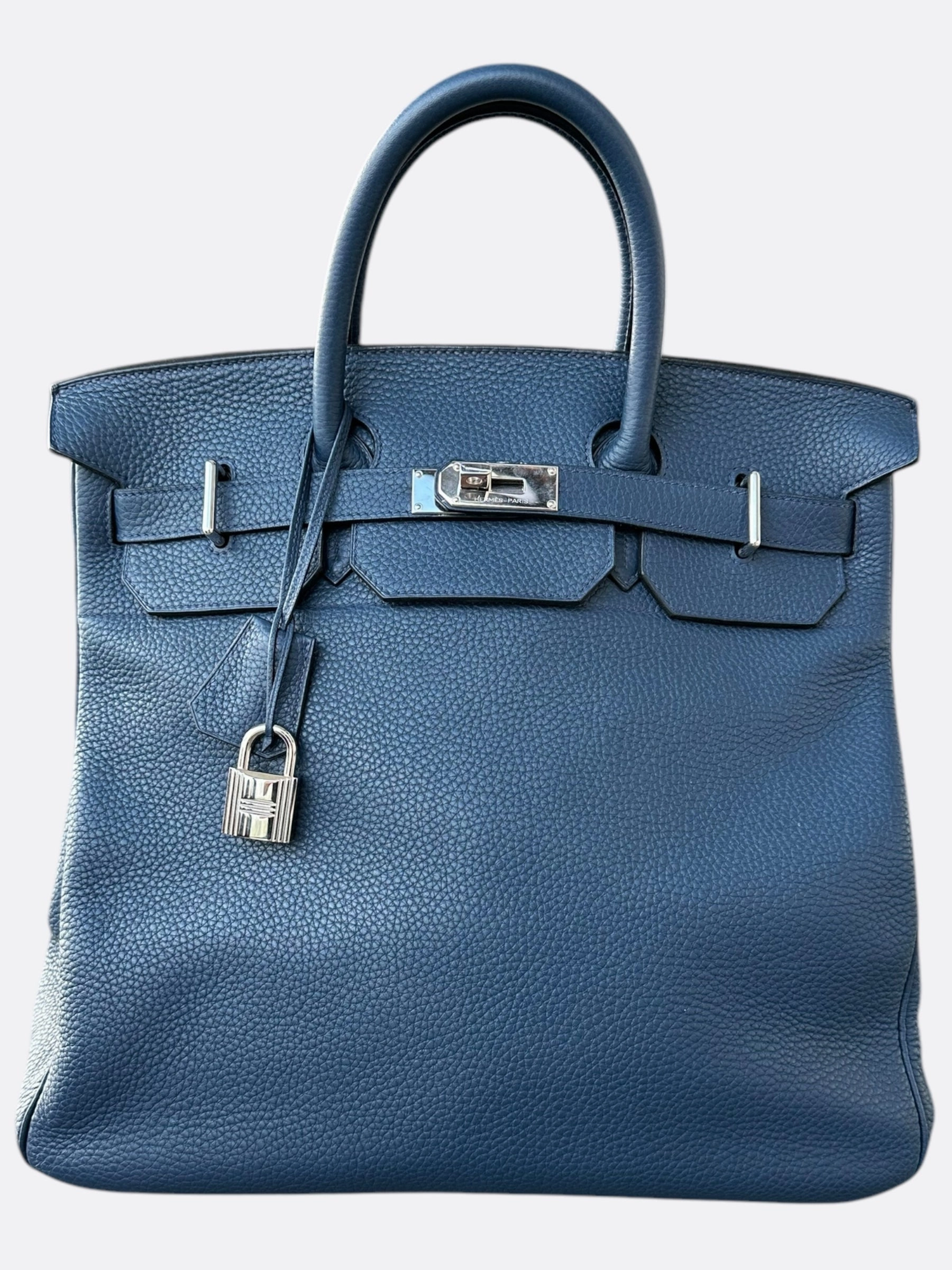 Hermes Blue Agate Togo HAC Birkin 40