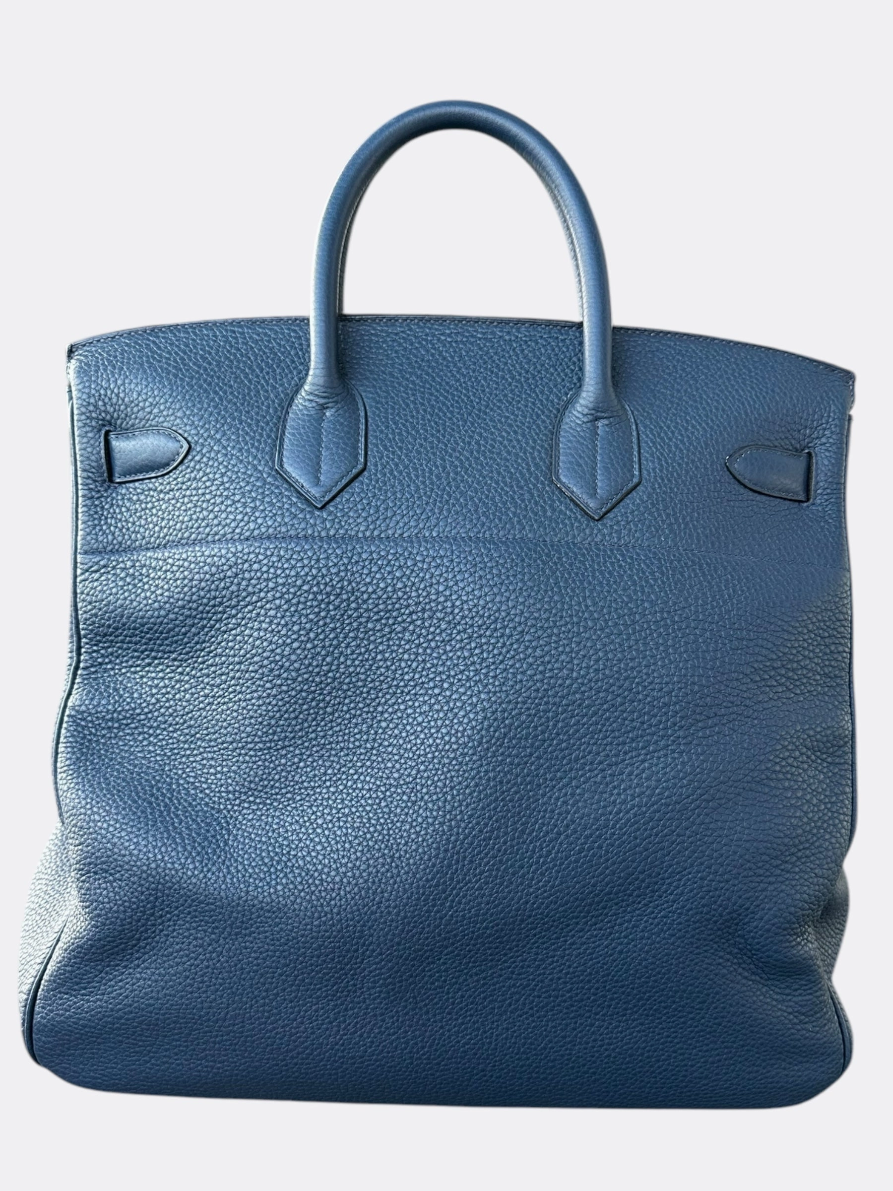 Hermes Blue Agate Togo HAC Birkin 40