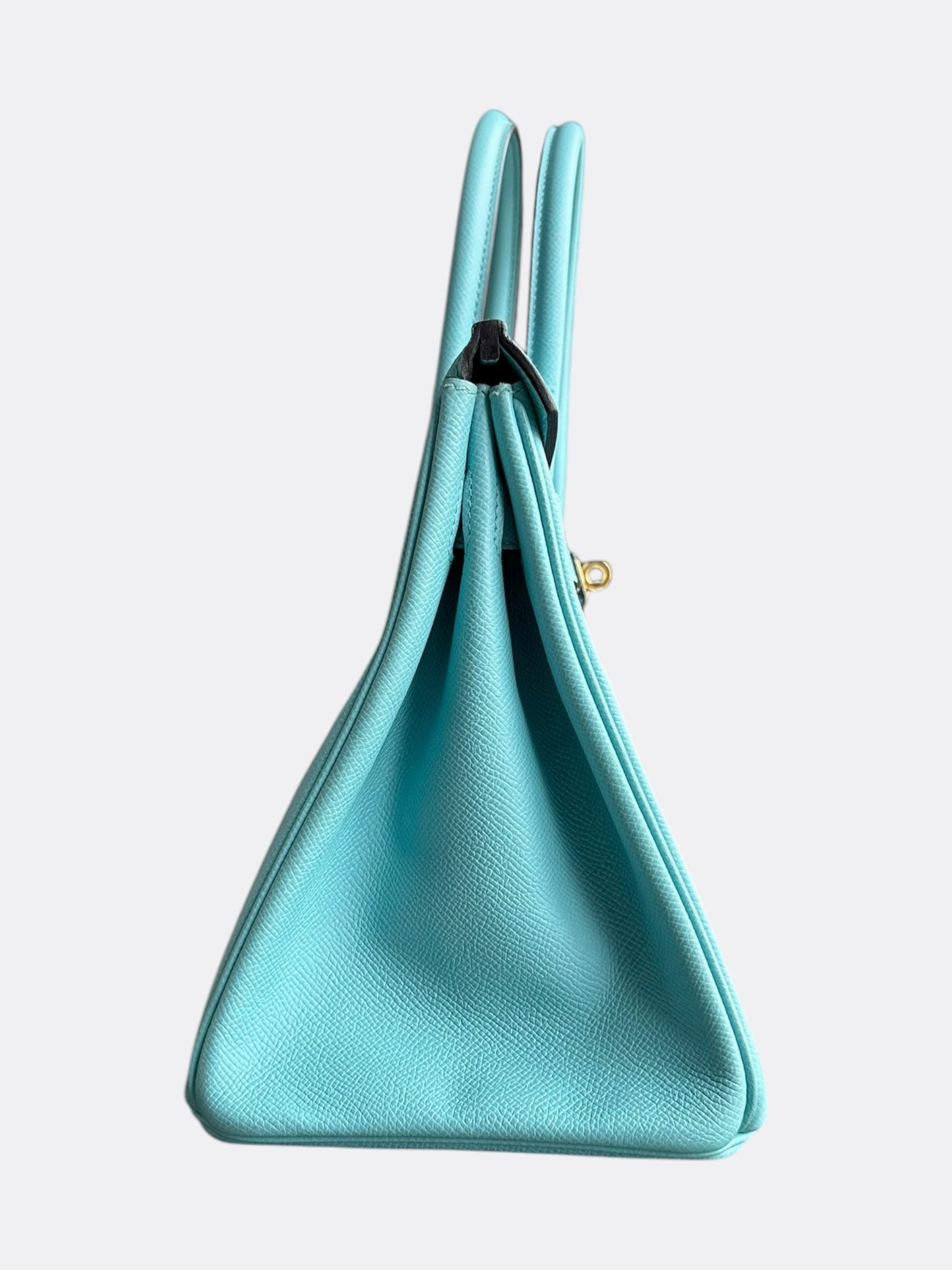 Hermes Blue Atoll Epsom Birkin 30