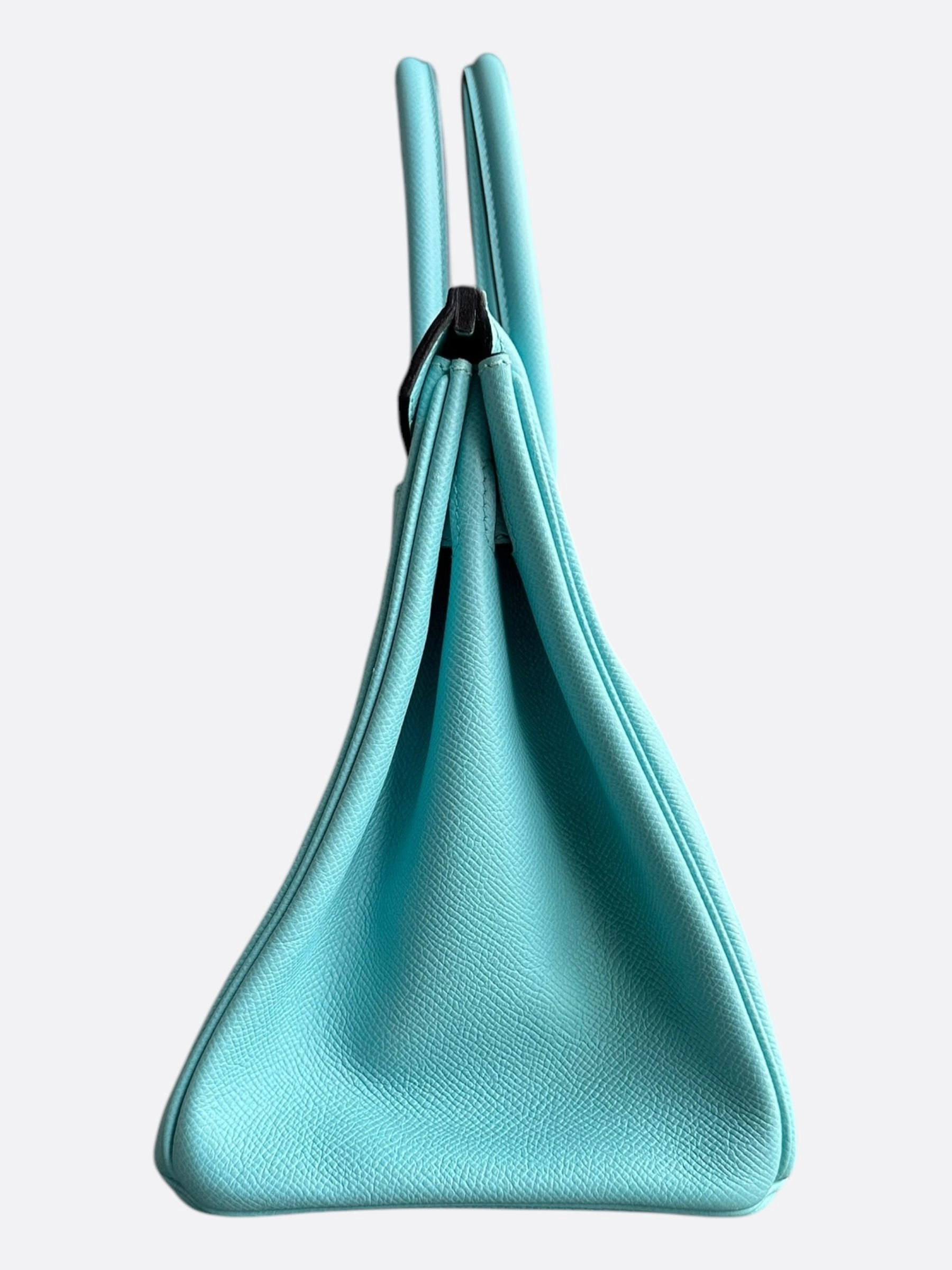 Hermes Blue Atoll Epsom Birkin 30
