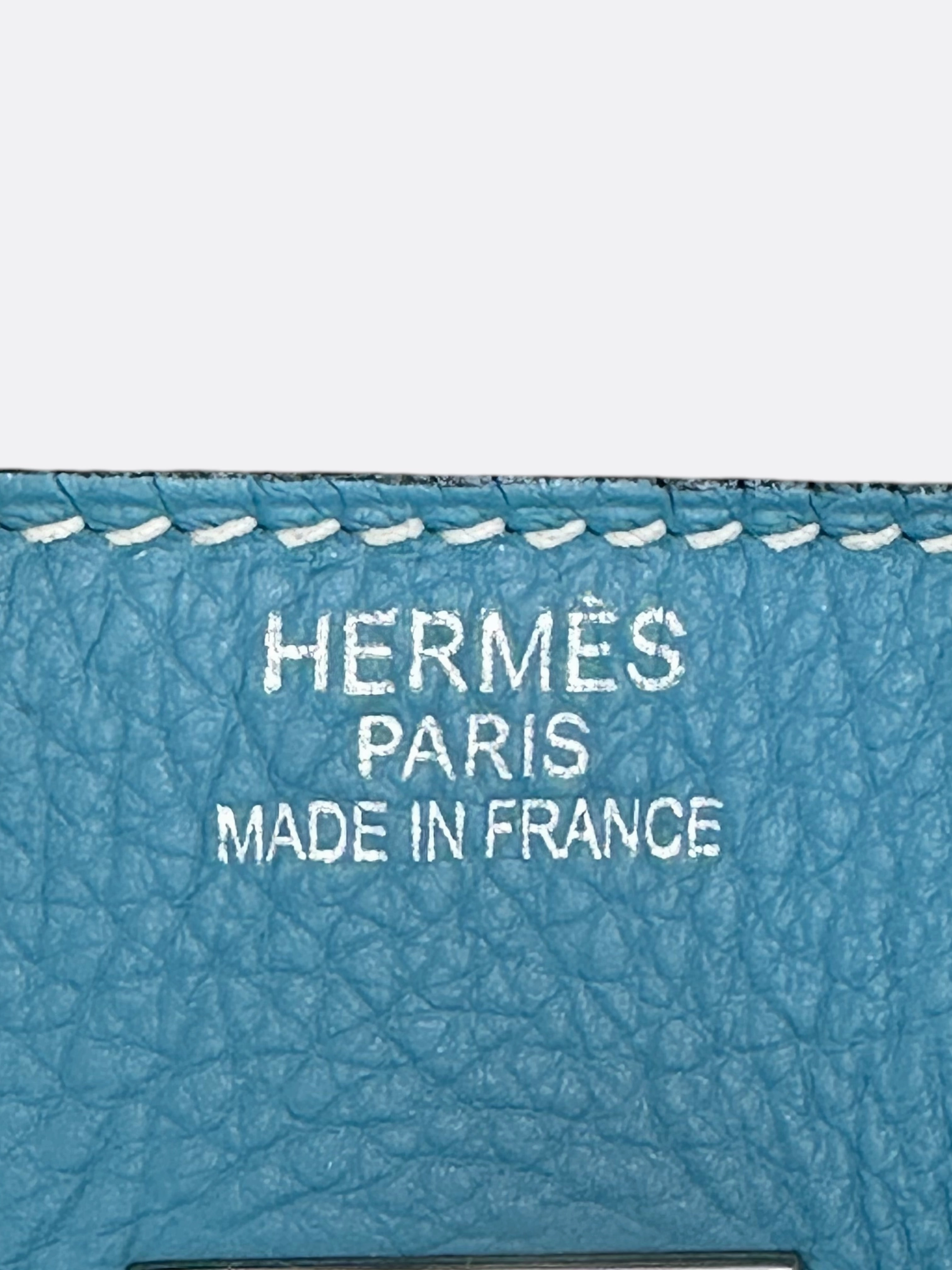 Hermes Blue Jean Togo Birkin 35