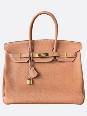 Hermes Brown Togo Birkin 35