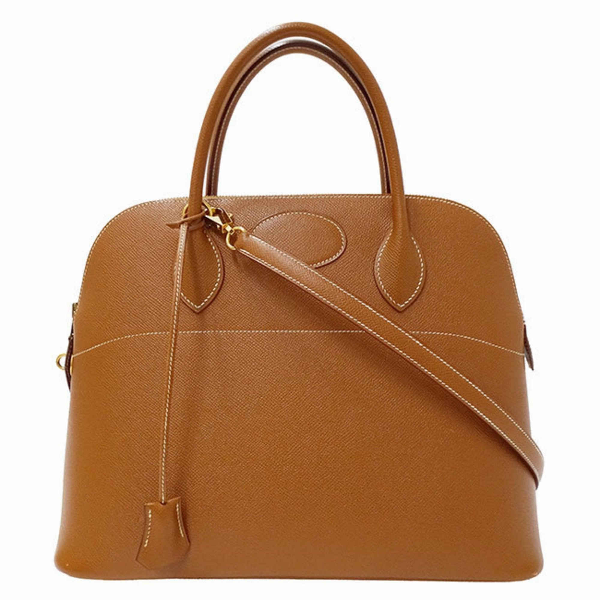 Hermes Courchevel Leather Handbag Shoulder Bag (Pre-Owned)
