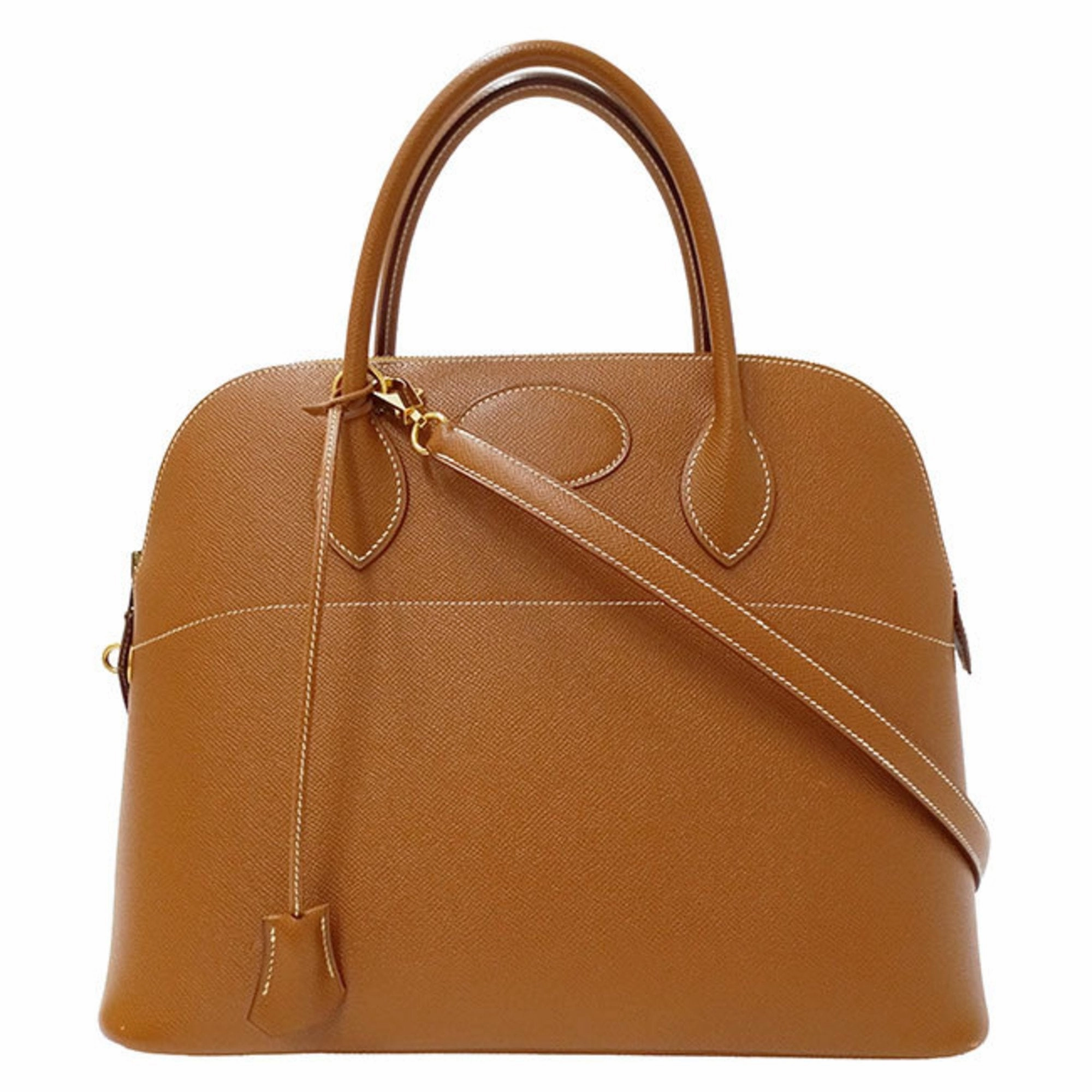 Hermes Courchevel Leather Handbag Shoulder Bag (Pre-Owned)