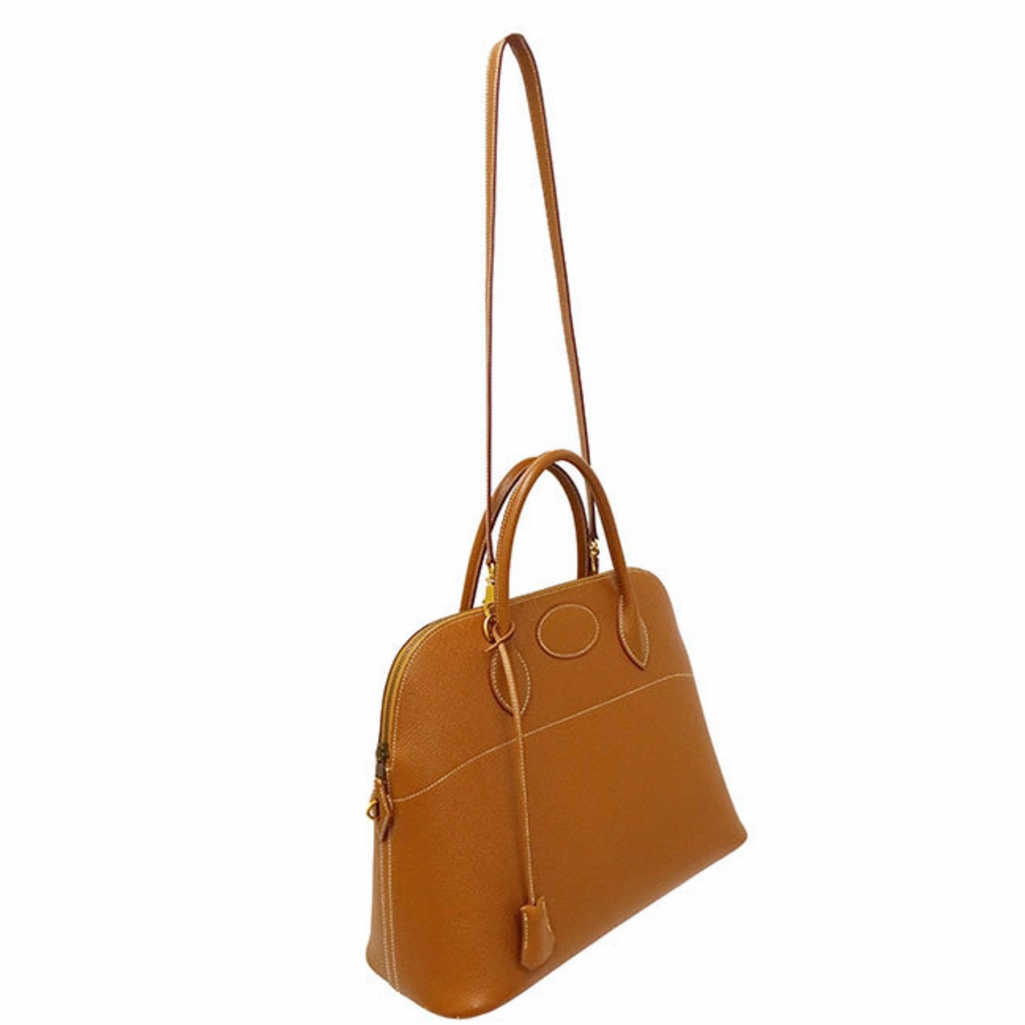 Hermes Courchevel Leather Handbag Shoulder Bag (Pre-Owned)