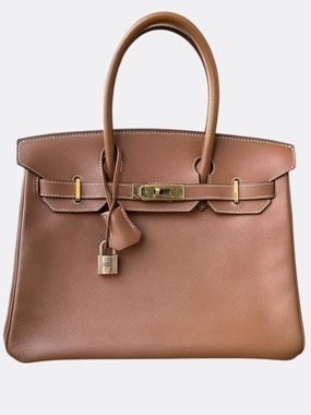Hermes Gold Epsom Birkin 30